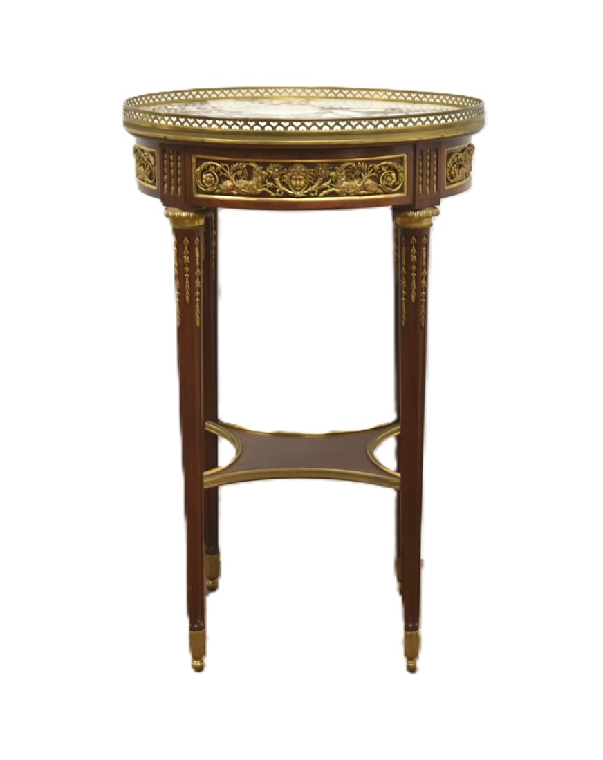 FINE FRENCH LXVI MARBLE TOP SIDE TABLE (1 of 18)