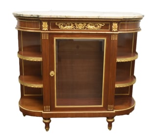 FRENCH BRONZE MOUNTED DESSERT CONSOLE