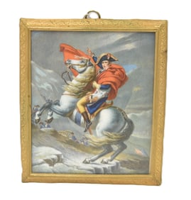 ANTIQUE MINIATURE PAINTING OF NAPOLEON