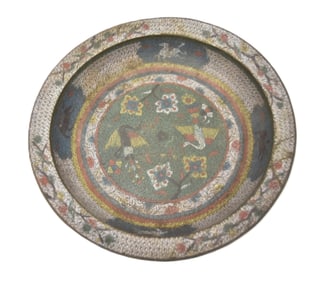 ANTIQUE CHINESE CLOISONNE BOWL