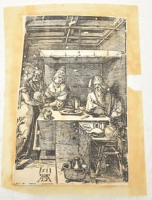 ALBRECHT DURER , WOODCUT PRINT