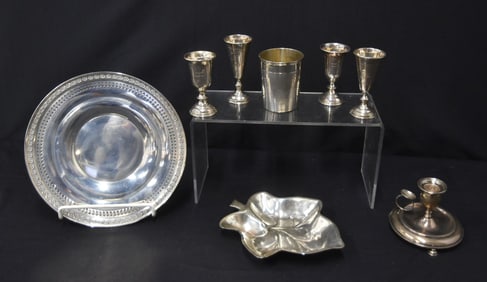 ASSORTED STERLING & SILVER LOT
