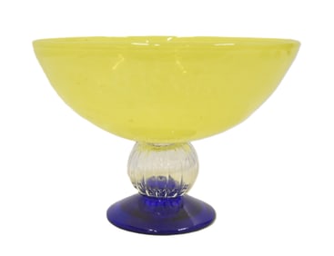LARGE KOSTA BODA PEDESTAL CENTER PIECE BOWL