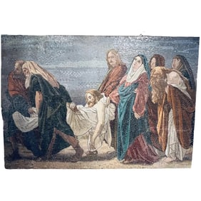 MONUMENTAL ITALIAN MICRO MOSAIC MURAL