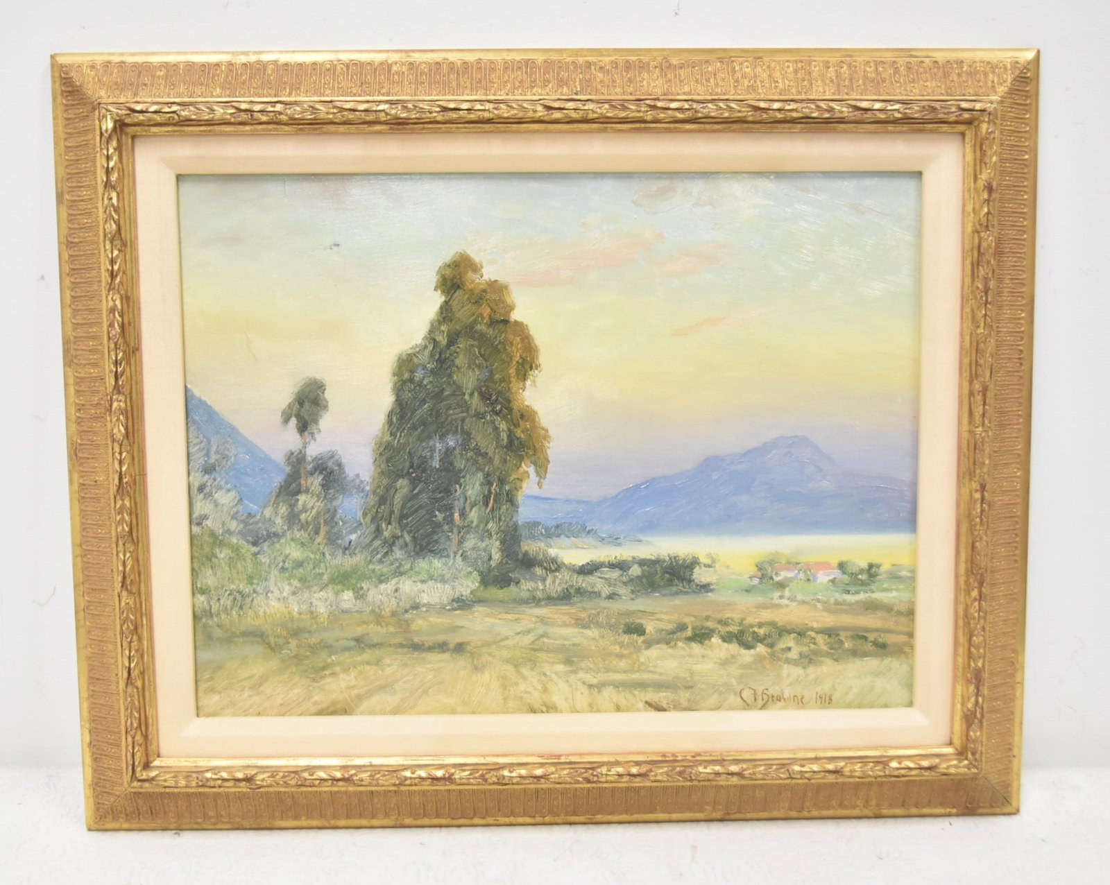 CHARLES FRANCIS BROWNE , OIL ON BOARD (1 of 11)