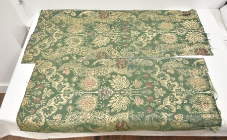 (2) 17th CENTURY TEXTILES