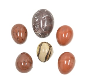 (6) JASPER & ROUGE MARLE EGGS