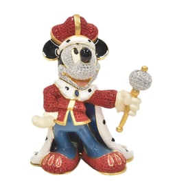 ARRIBAS BROTHERS FIGURINE, PRINCE MICKEY MOUSE