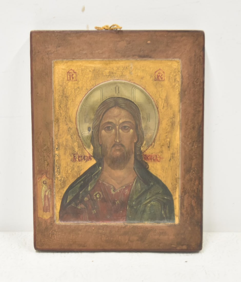 RELIGOUS ICON OF CHRIST PANTOCRATOR (1 of 6)
