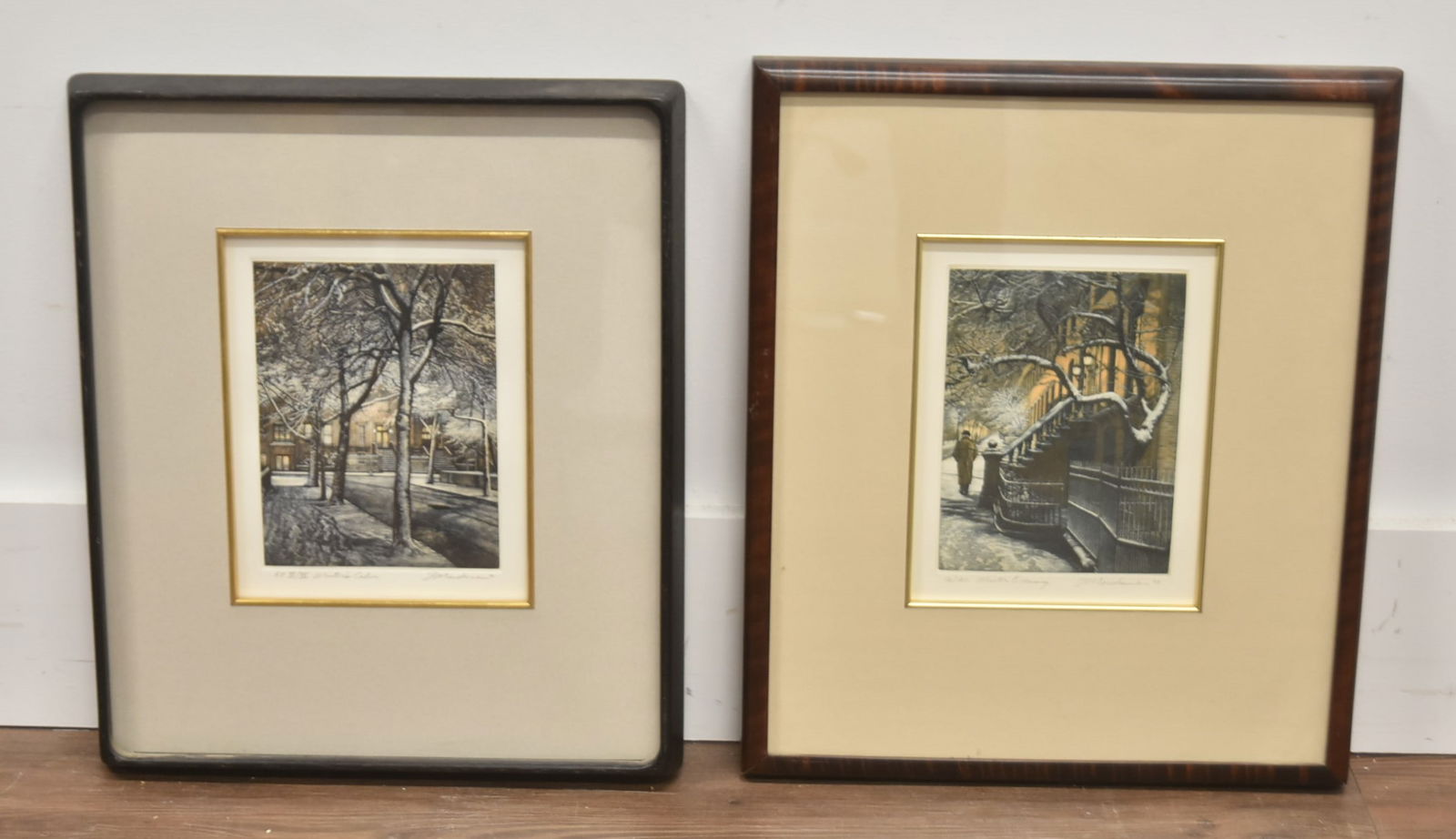 (2) FREDERICK MERSHIMER MEZZOTINTS (1 of 8)