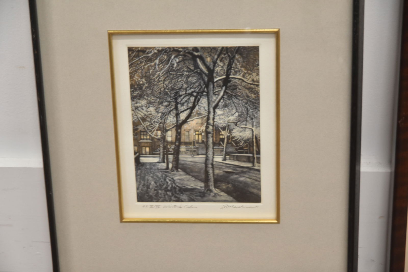 (2) FREDERICK MERSHIMER MEZZOTINTS - 2