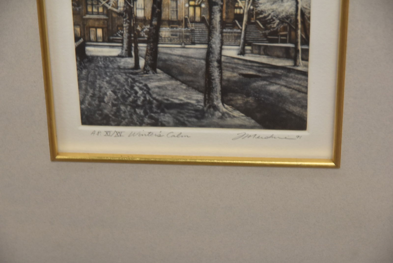 (2) FREDERICK MERSHIMER MEZZOTINTS - 3