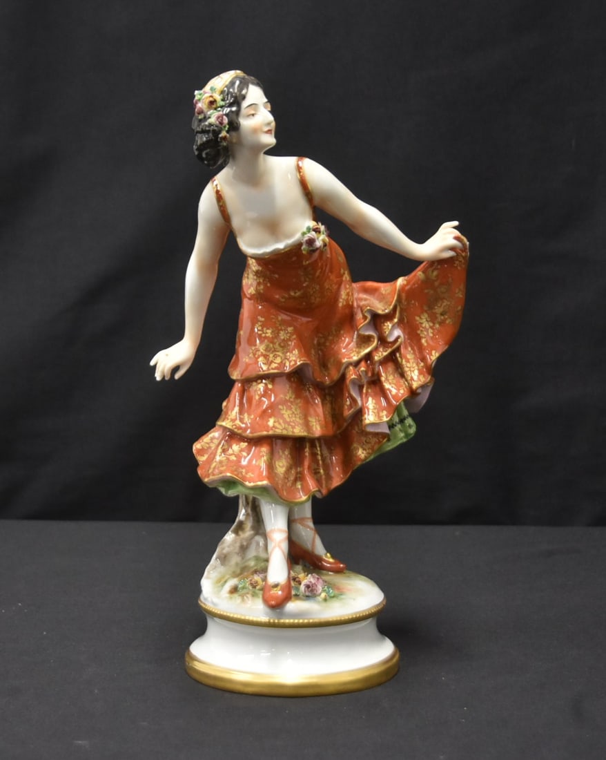 VOLKSTEDT FANNY ELSSLER BALLERINA FIGURE (1 of 10)