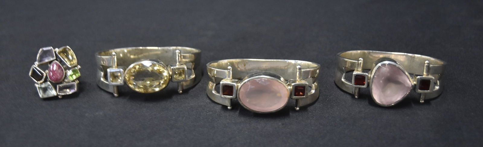 (4)pc STERLING SILVER JEWELRY LOT (1 of 9)