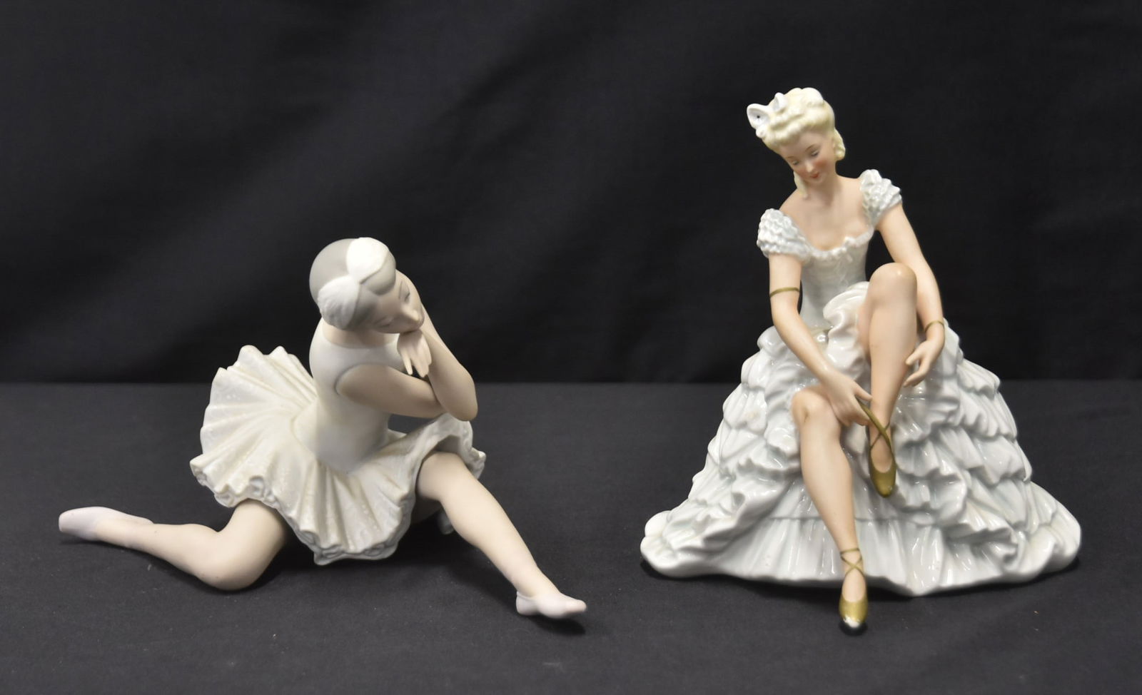 SCHAUBACH KUNST PORCELAIN FIGURE / LLADRO BALLET (1 of 13)