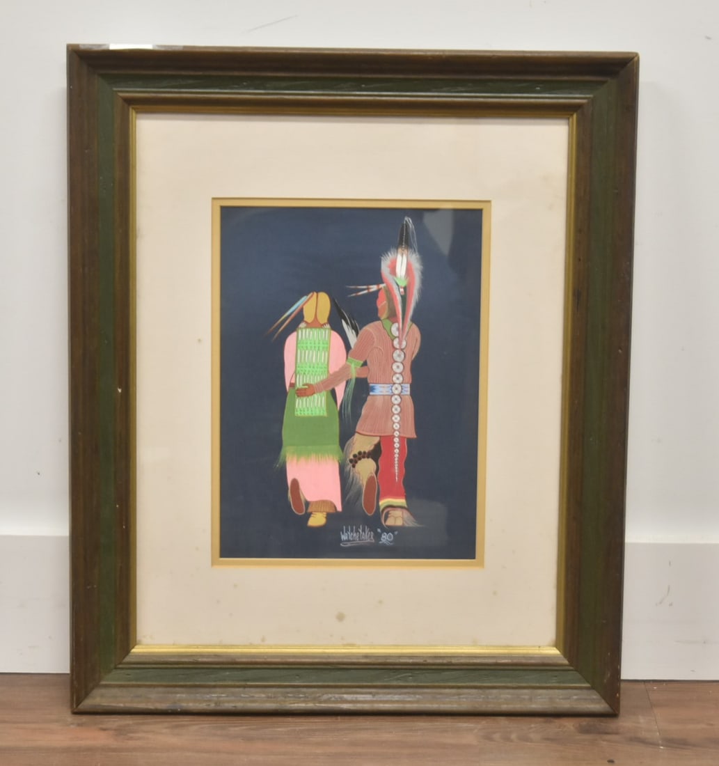 GEORGE SMITH WATCHETAKER , GOUACHE ON PAPER (1 of 6)