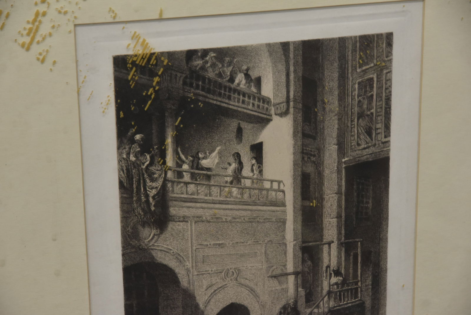 (4) ANTIQUE PRINTS & ENGRAVINGS - 14
