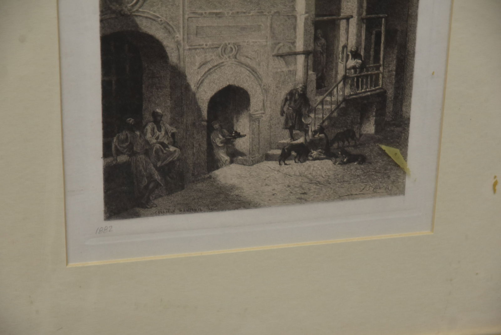 (4) ANTIQUE PRINTS & ENGRAVINGS - 15