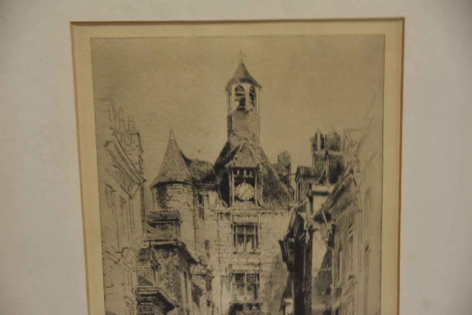 (4) ANTIQUE PRINTS & ENGRAVINGS - 9