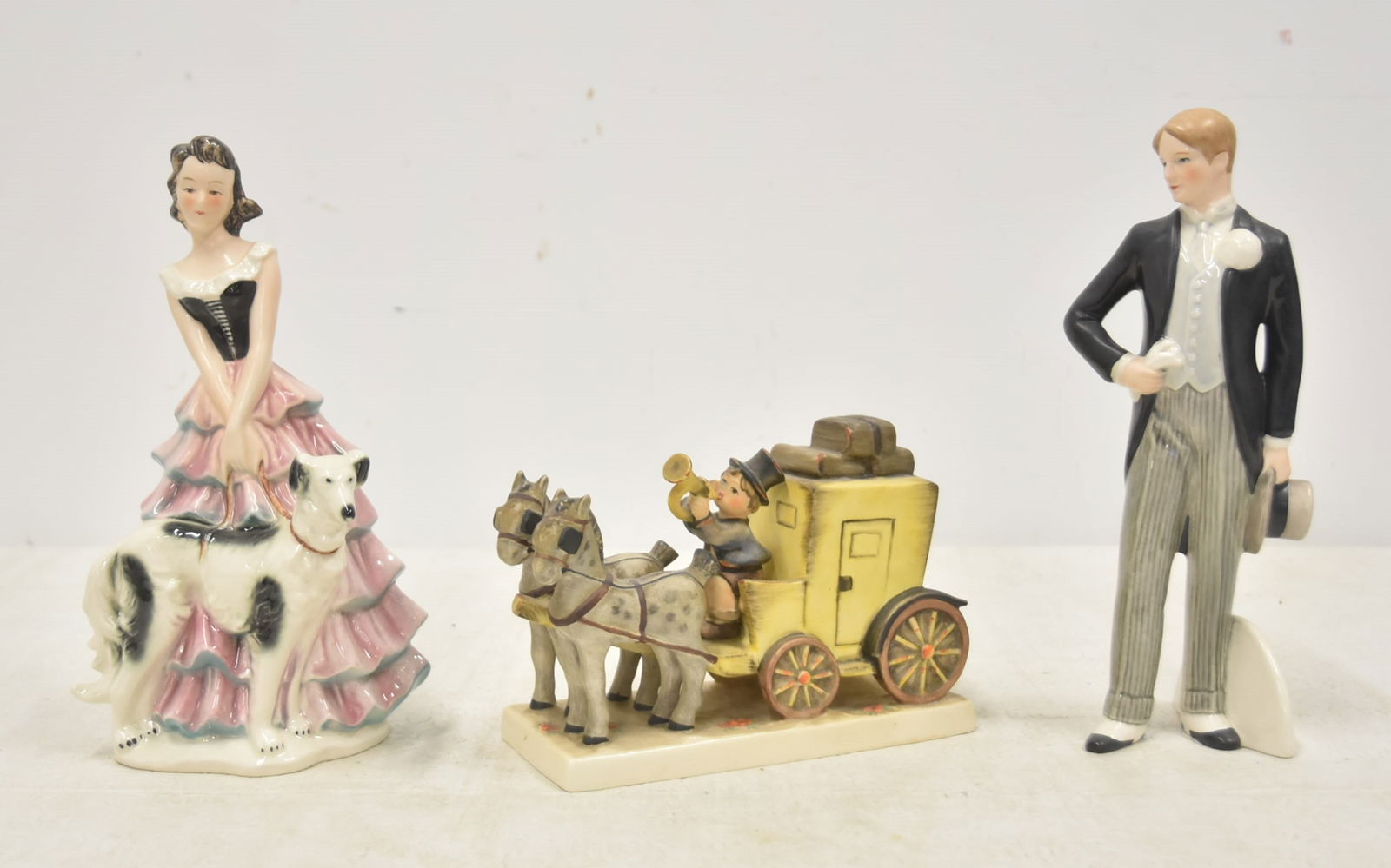 (3) GOEBEL PORCELAIN FIGURINES (1 of 13)