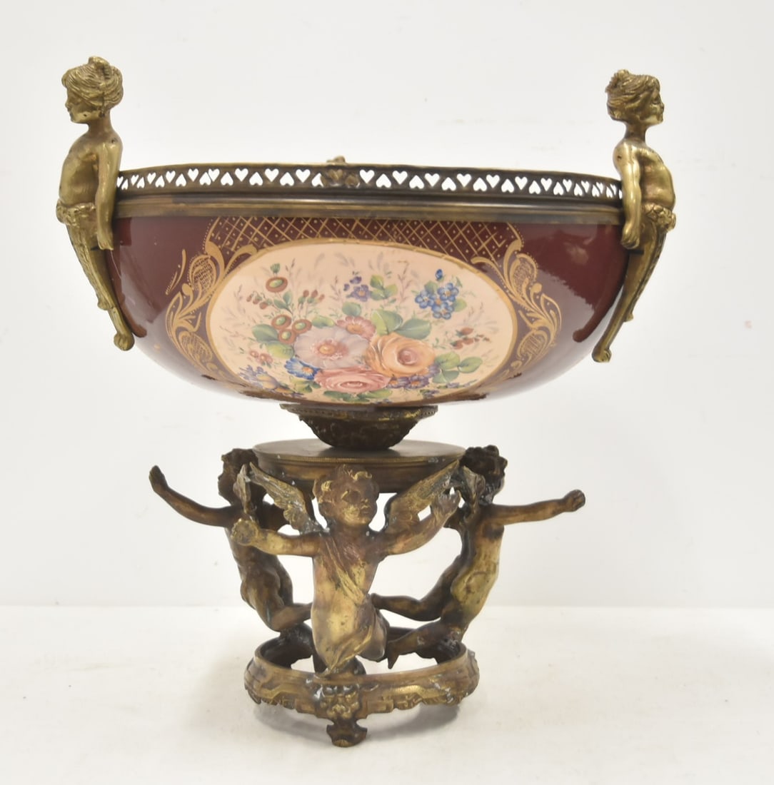 LARGE SEVRES CENTERPIECE BOWL (1 of 10)