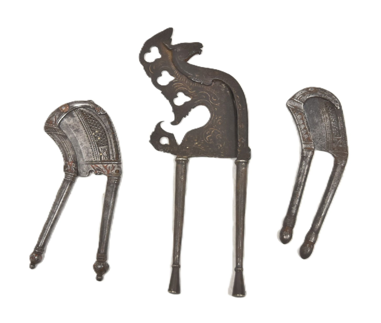 (3) 18th CENTURY IRON NUTCRACKERS (1 of 7)