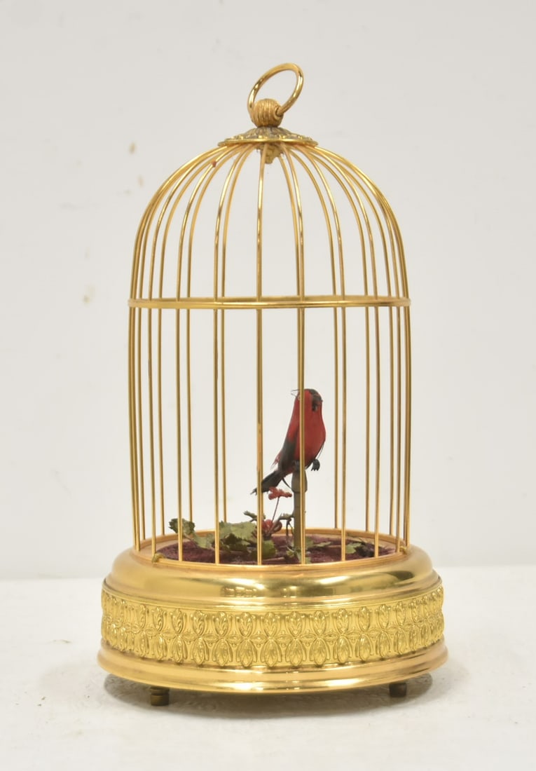 WEST GERMAN AUTOMATON BIRDCAGE (1 of 8)
