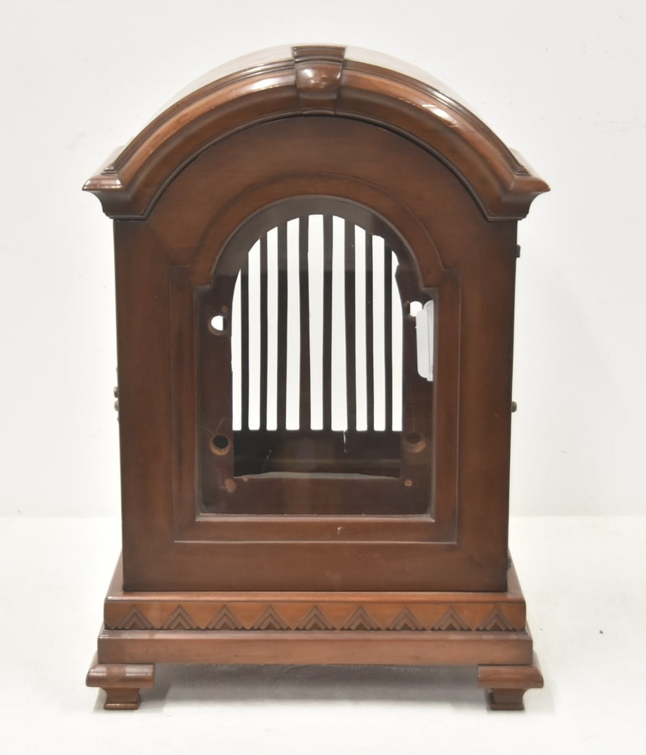 ANTIQUE WALNUT CLOCK CASE (1 of 9)