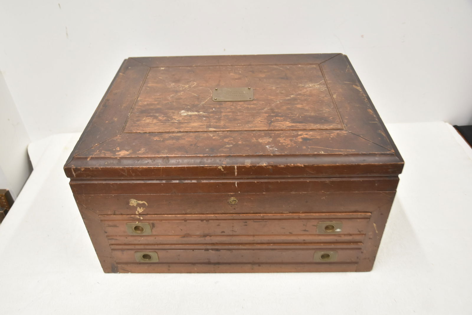 LARGE SILVER FLATWARE CANTEEN - 4