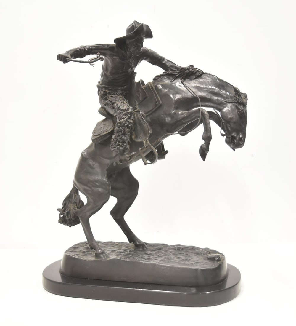 AFTER FREDERIC REMINGTON "THE BRONCO BUSTER" (1 of 14)