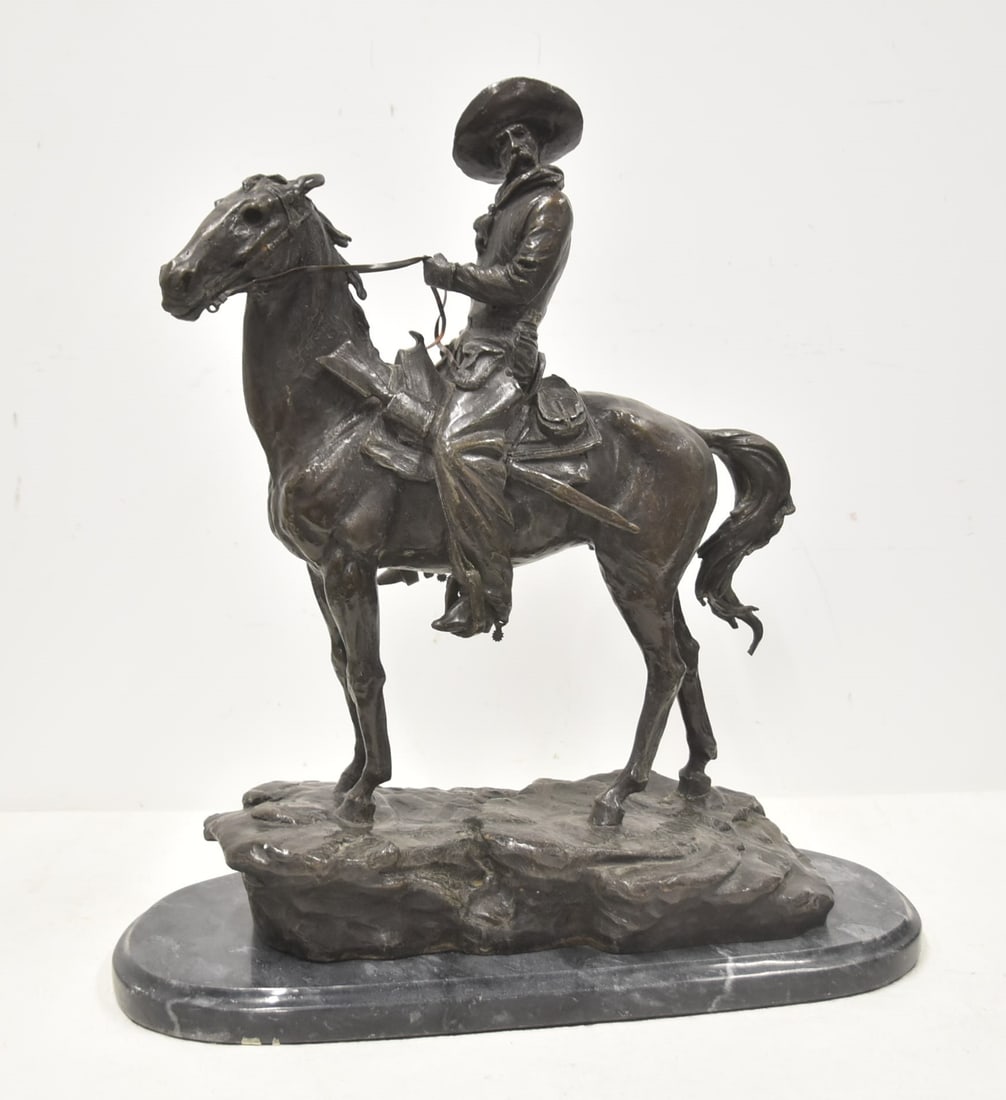 AFTER REMINGTON "THE NORTHER" BRONZE (1 of 17)