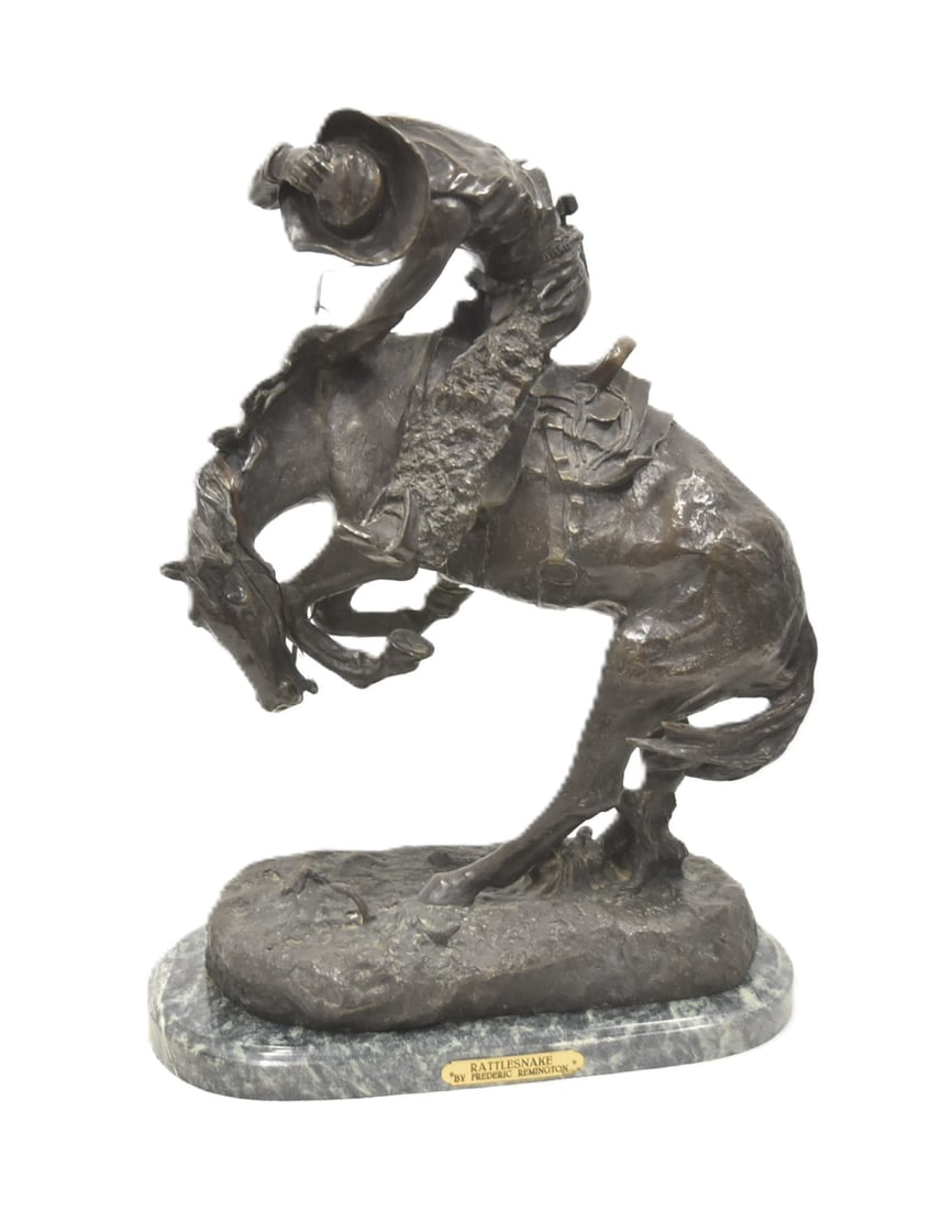 AFTER REMINGTON "RATTLESNAKE" BRONZE (1 of 13)