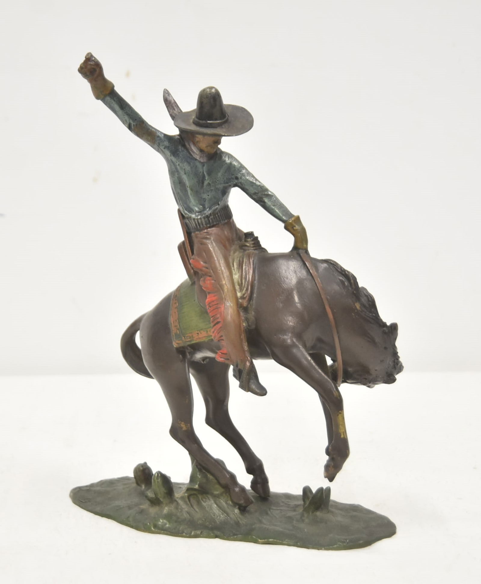 AFTER CM RUSSELL WILL RODGERS BRONZE COWBOY (1 of 8)