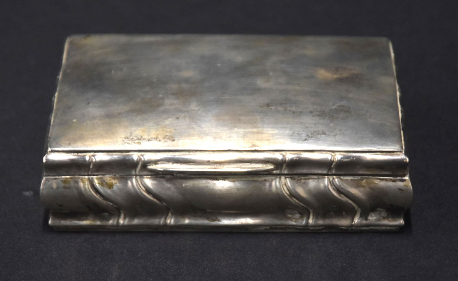 STERLING SILVER & WOOD BOX (1 of 13)