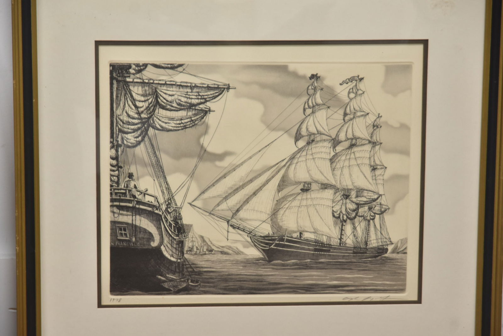 (2) ANTIQUE ETCHINGS - 4