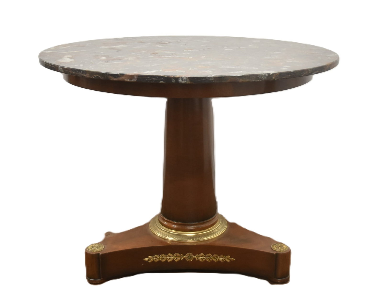 WILLIAM SWITZER EMPIRE STLE ROUND FOYER TABLE (1 of 14)