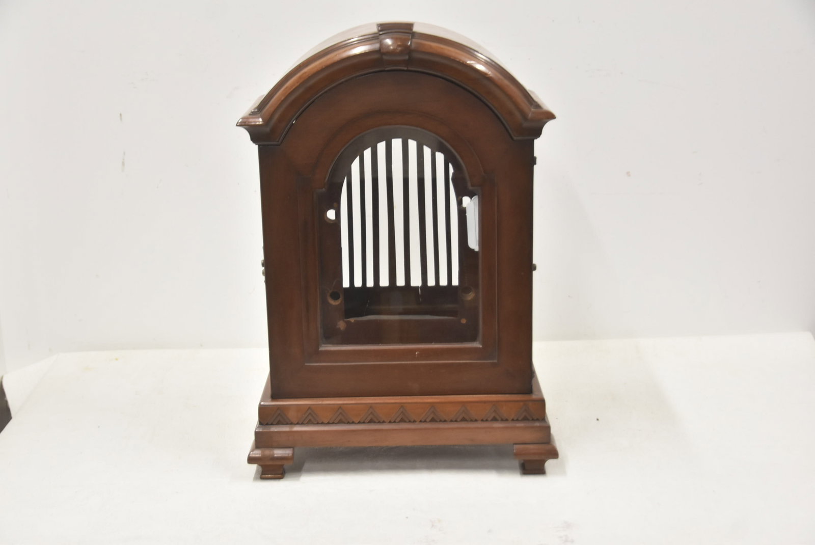 ANTIQUE WALNUT CLOCK CASE - 2