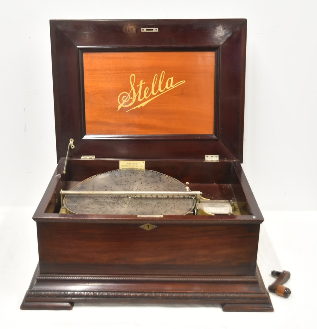 STELLA DISC PLAYER MUSIC BOX (1 of 20)