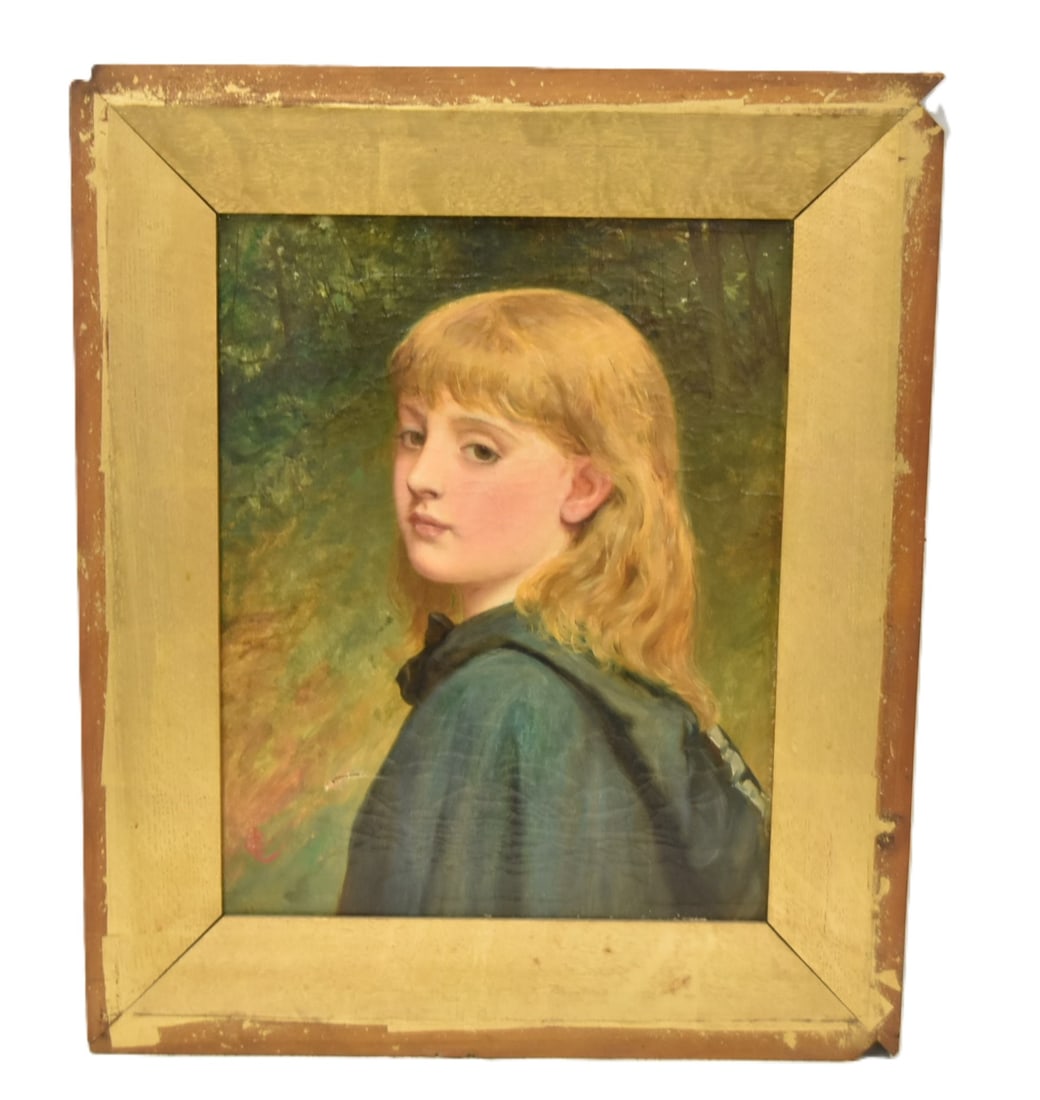 CHARLES SILLEM LIDDERDALE , OIL ON CANVAS PORTRAIT (1 of 13)