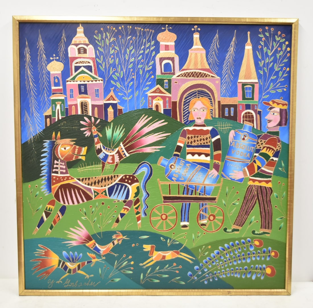 YURI GORBACHEV , ACRYLIC OIL ON CANVAS (1 of 13)