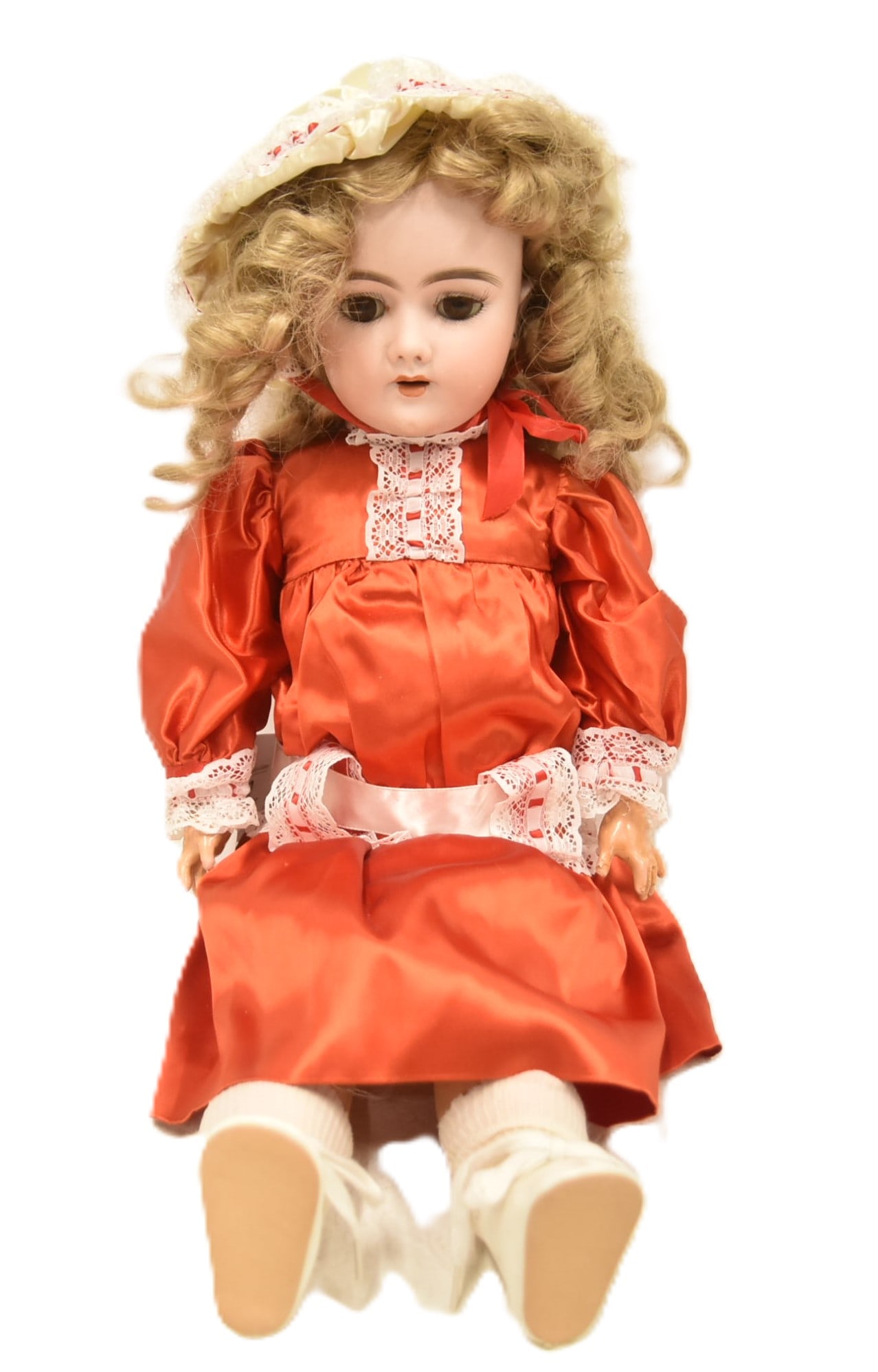 HEINRICH HANDWERCK GERMAN SOCKET HEAD DOLL (1 of 17)