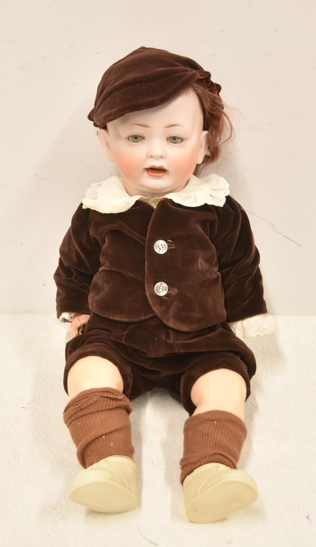 LOUIS WOLF & Co 152 GERMAN BISQUE TODDLER DOLL (1 of 18)