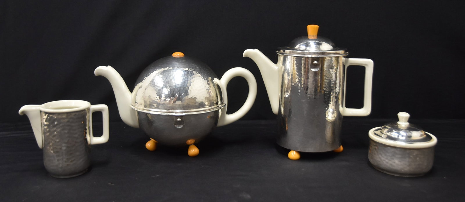 BAUSCHER WEIDEN GERMAN ART DECO TEA SET (1 of 20)