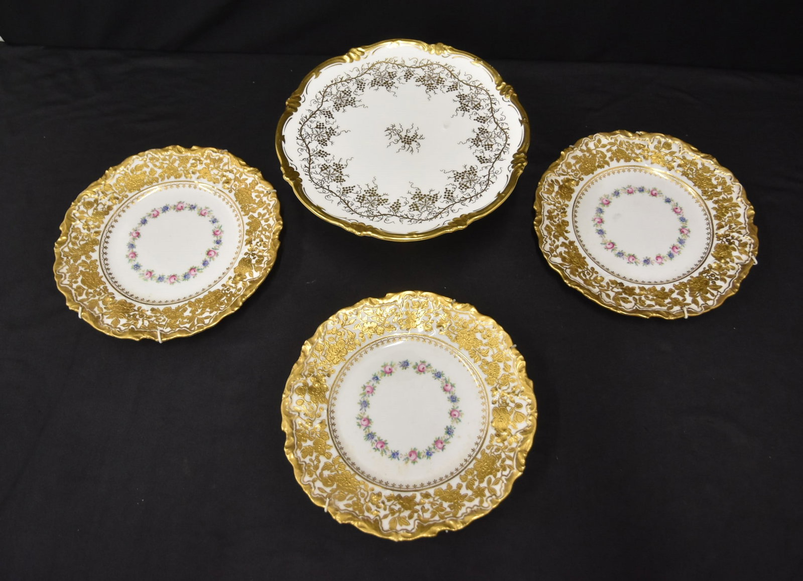 (3) H & Co ENGLAND HEAVY GOLD PLATES & DISH (1 of 15)