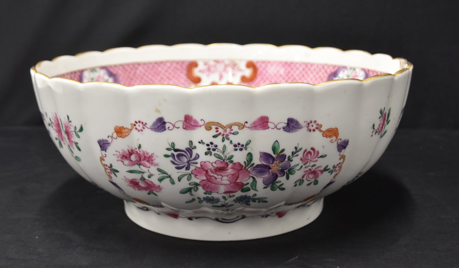 LARGE EDME SAMSON FRENCH PORCELAIN BOWL (1 of 13)