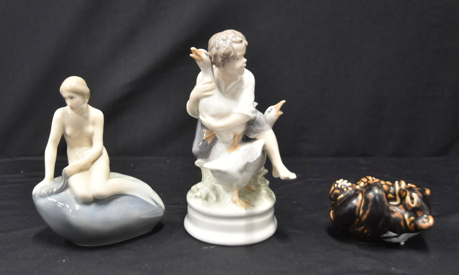 (3) B & G COPENHAGEN FIGURINES (1 of 18)