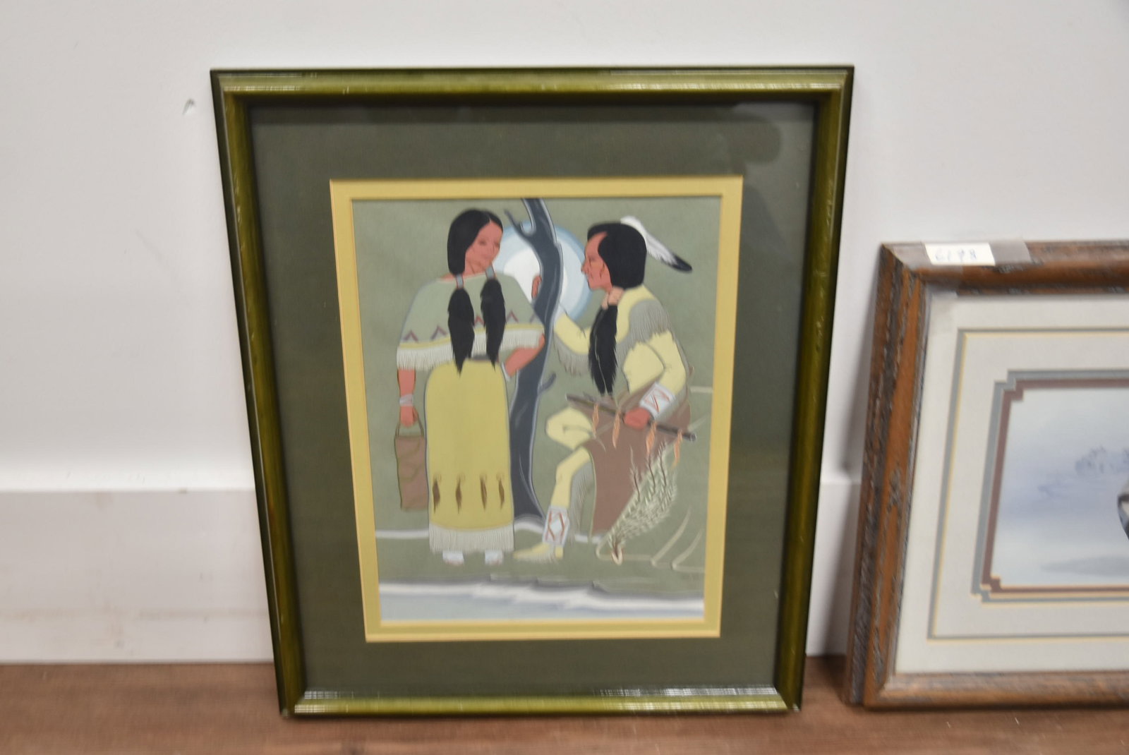 (3)pc NATIVE AMERICAN ARTWORK - 12