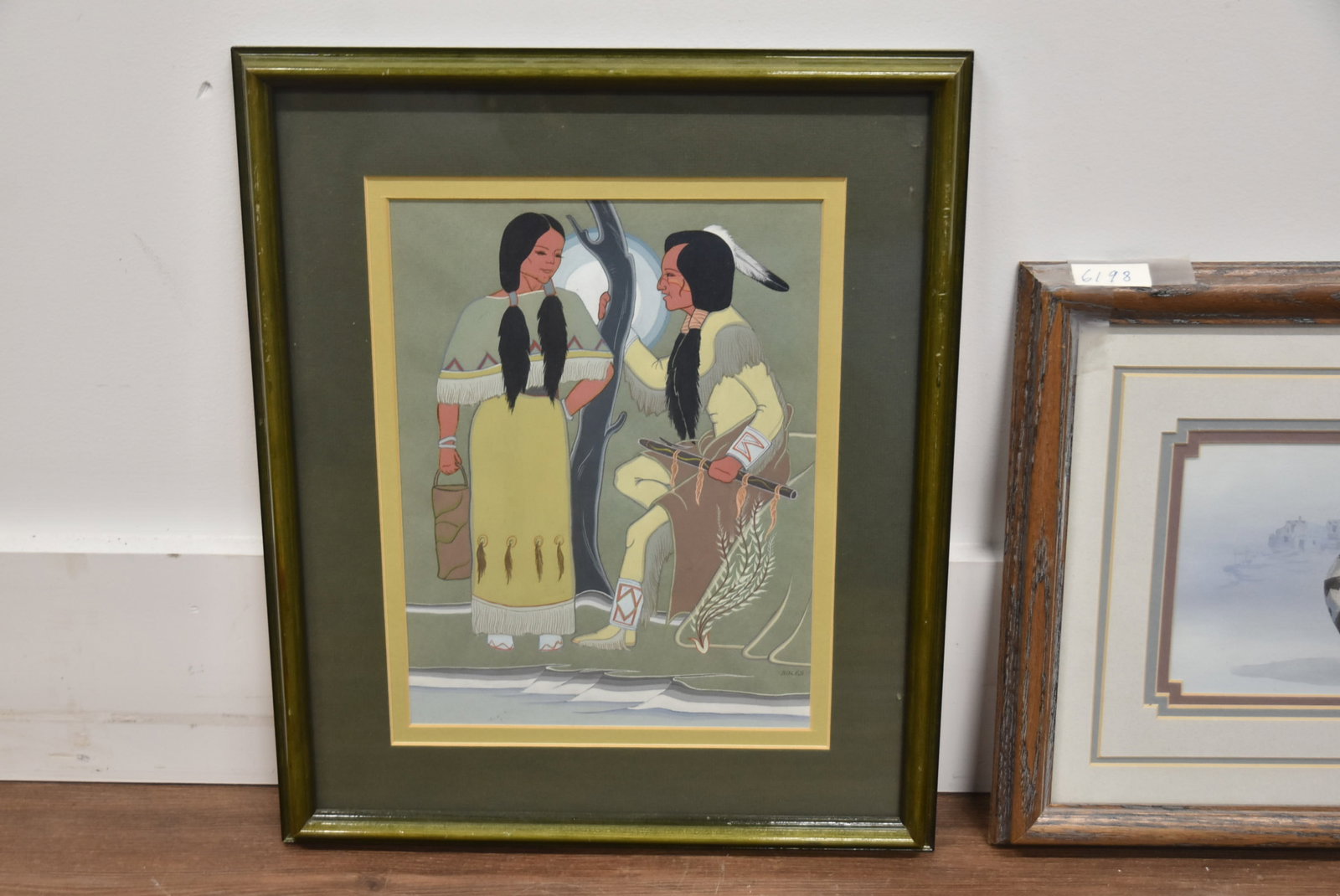 (3)pc NATIVE AMERICAN ARTWORK - 13