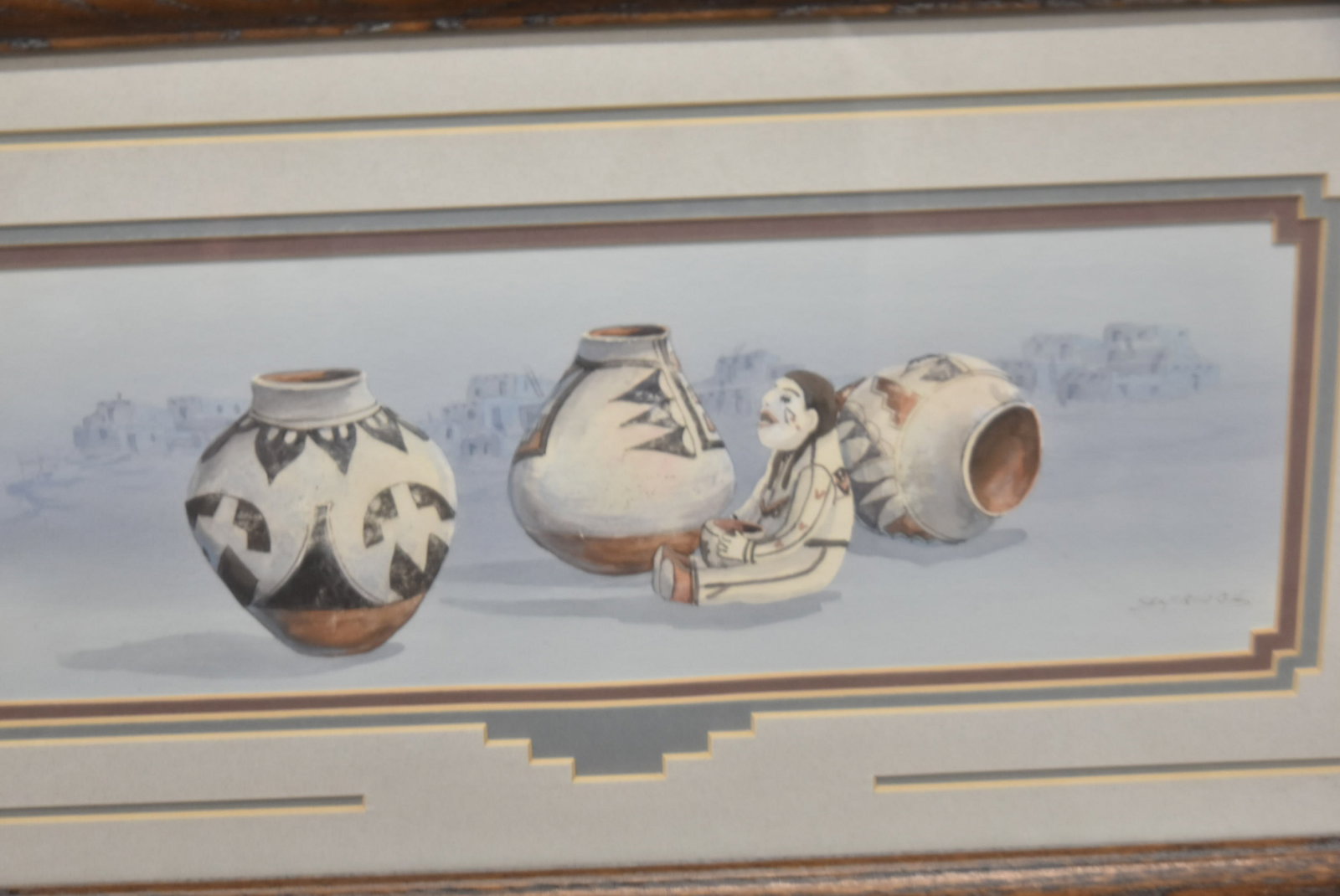 (3)pc NATIVE AMERICAN ARTWORK - 5