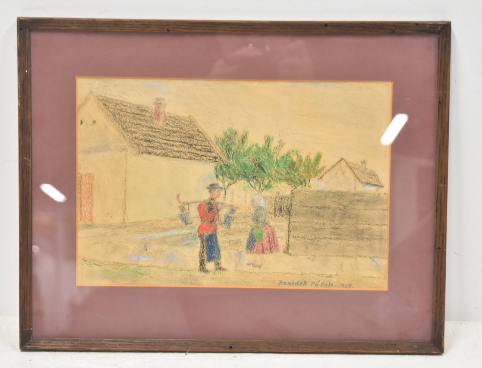 PETER BENEDEK WATERCOLOR STREET SCENE (1 of 11)